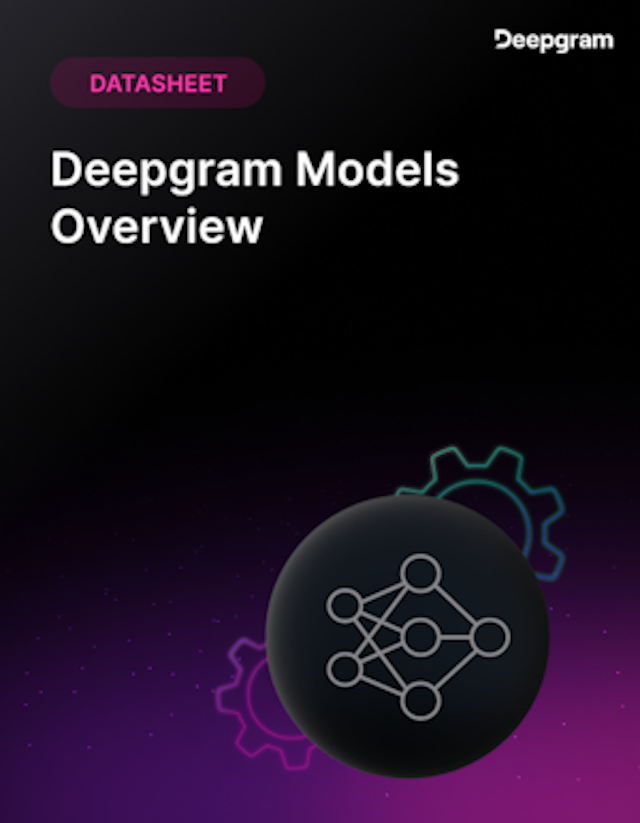 Deepgram Models Overview