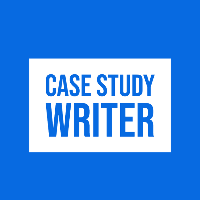 Case Study Writer