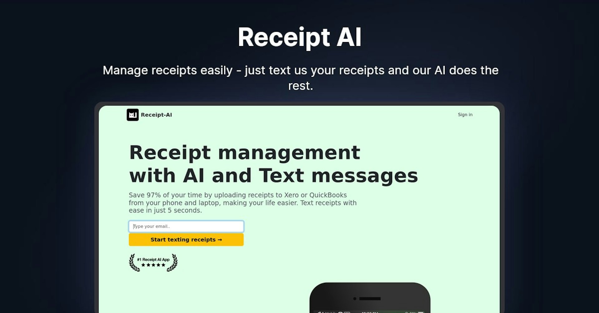 Receipt AI