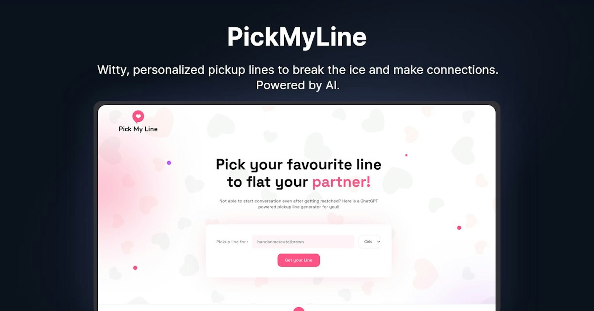 PickMyLine