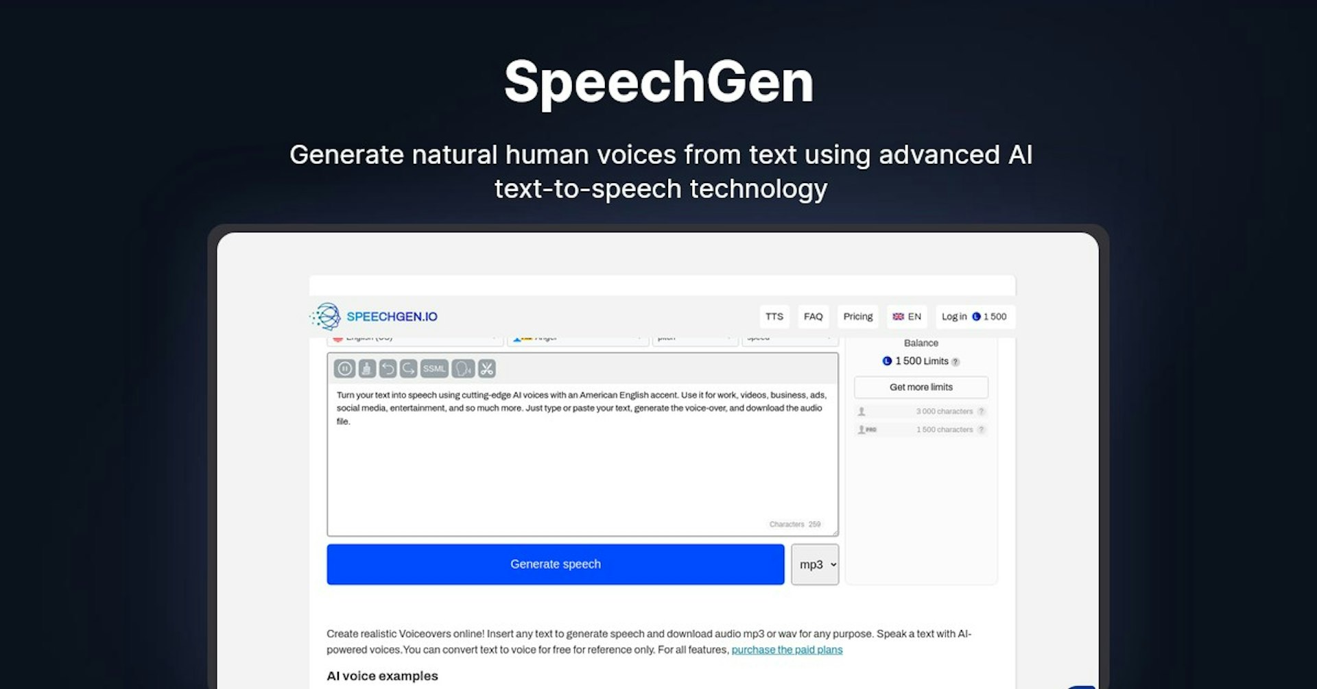 SpeechGen