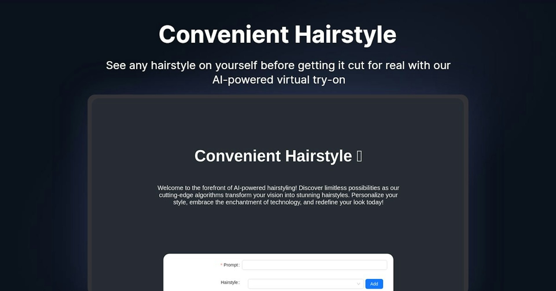 Convenient Hairstyle