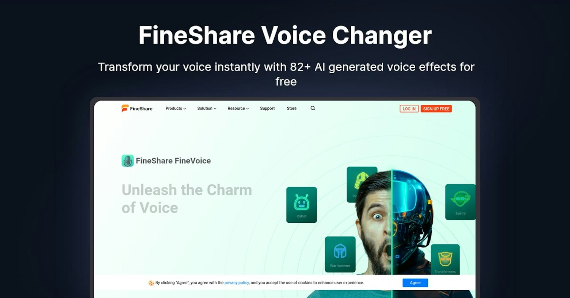 FineShare Voice Changer
