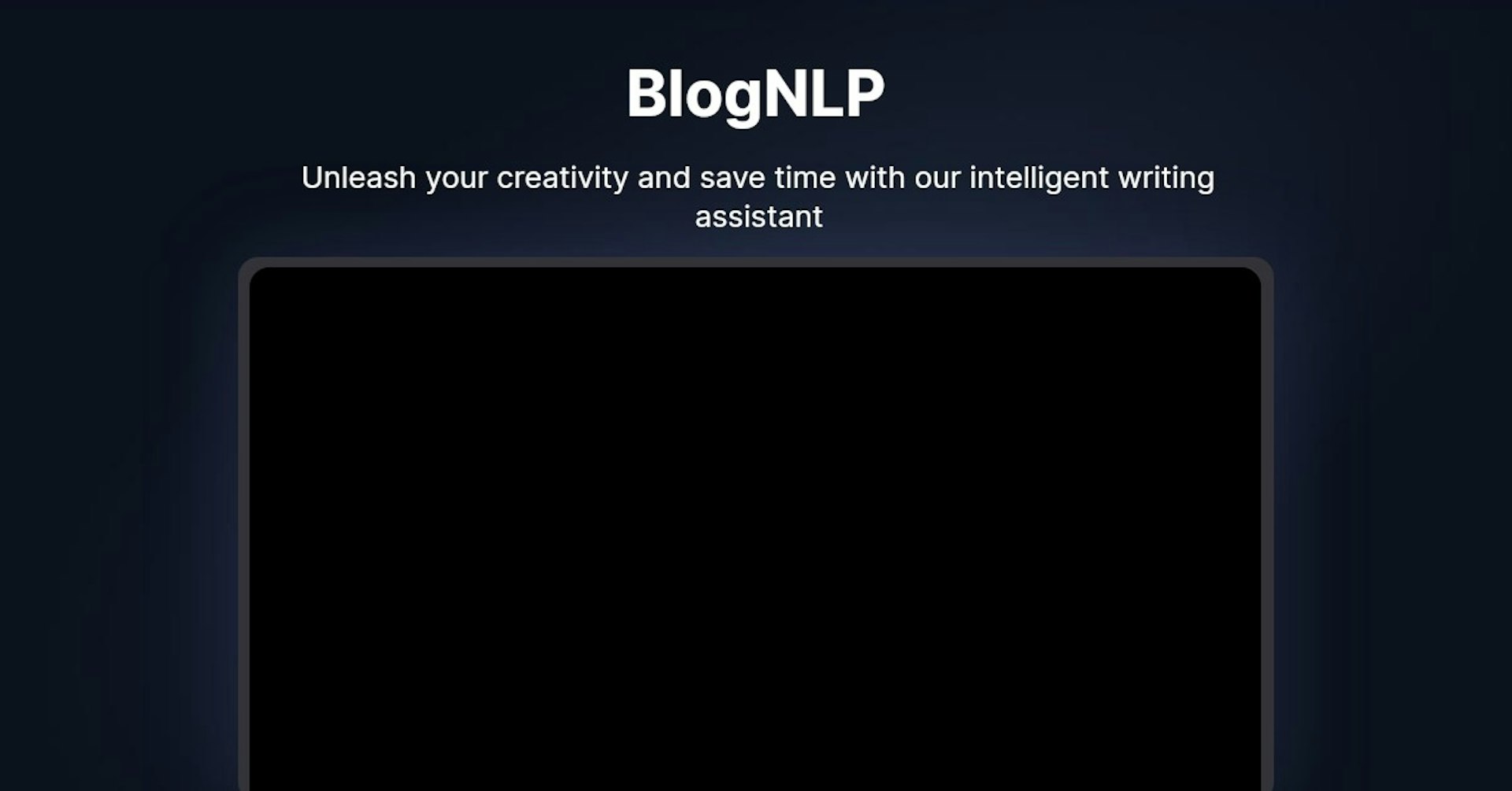 BlogNLP