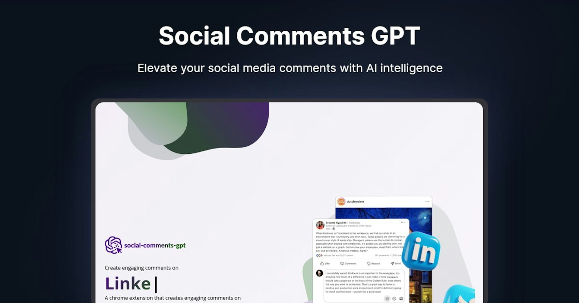 Social Comments GPT