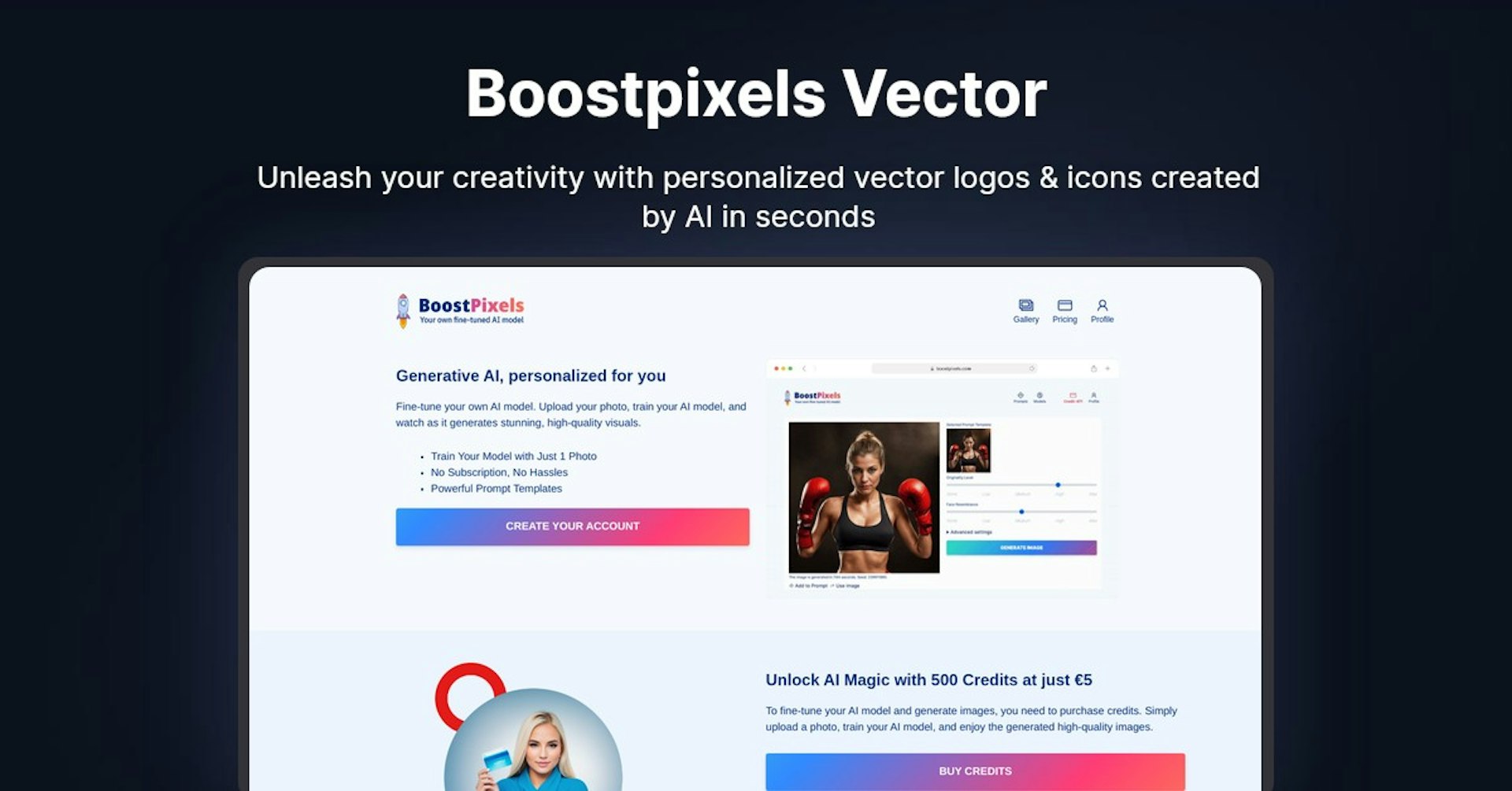 BoostPixels Vector