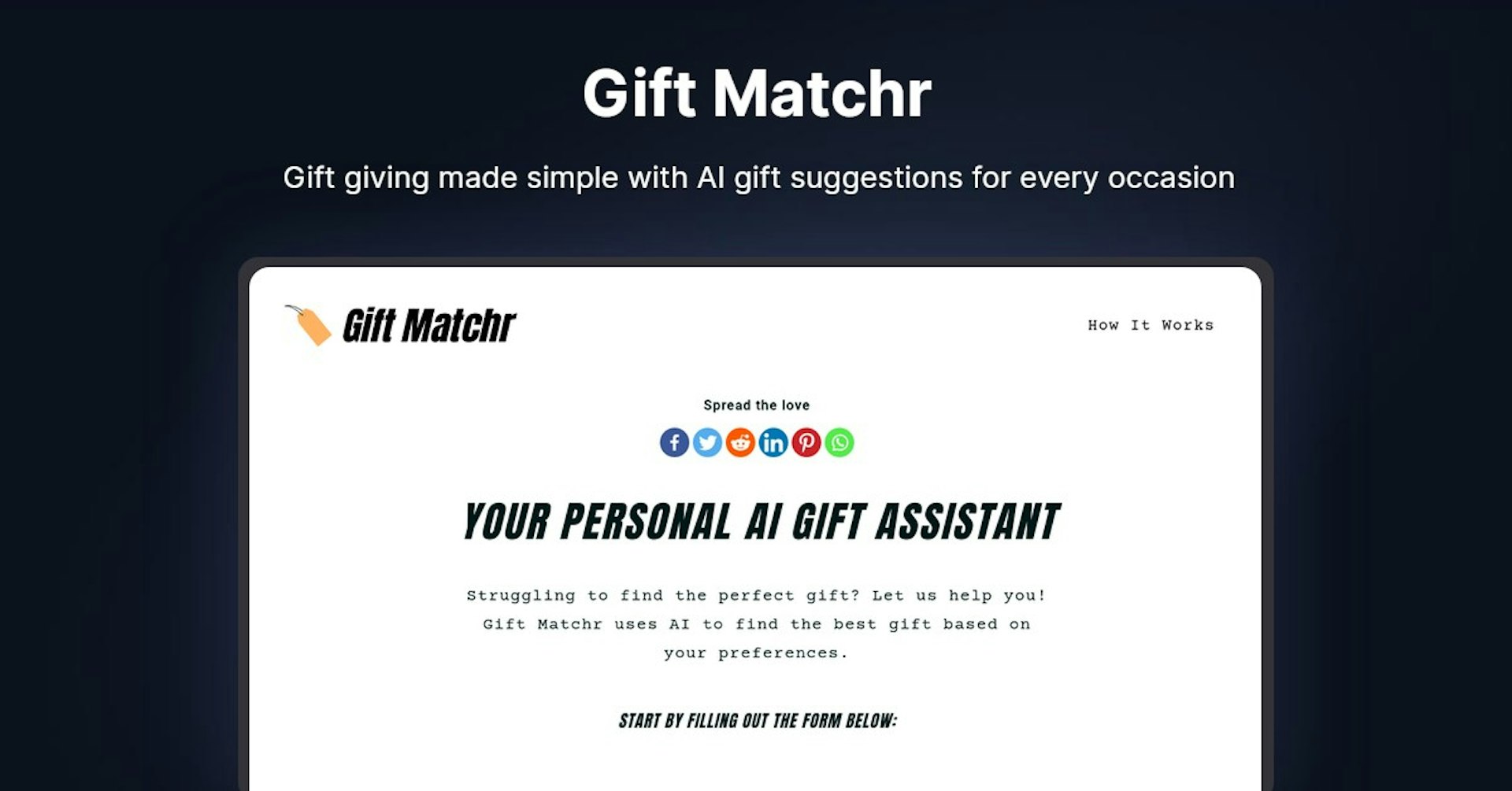 Gift Matchr
