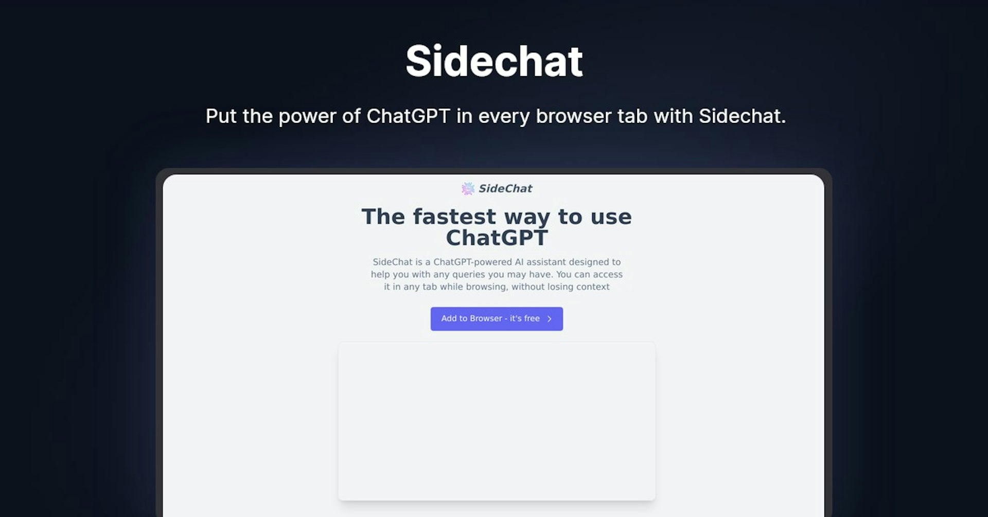 SideChat