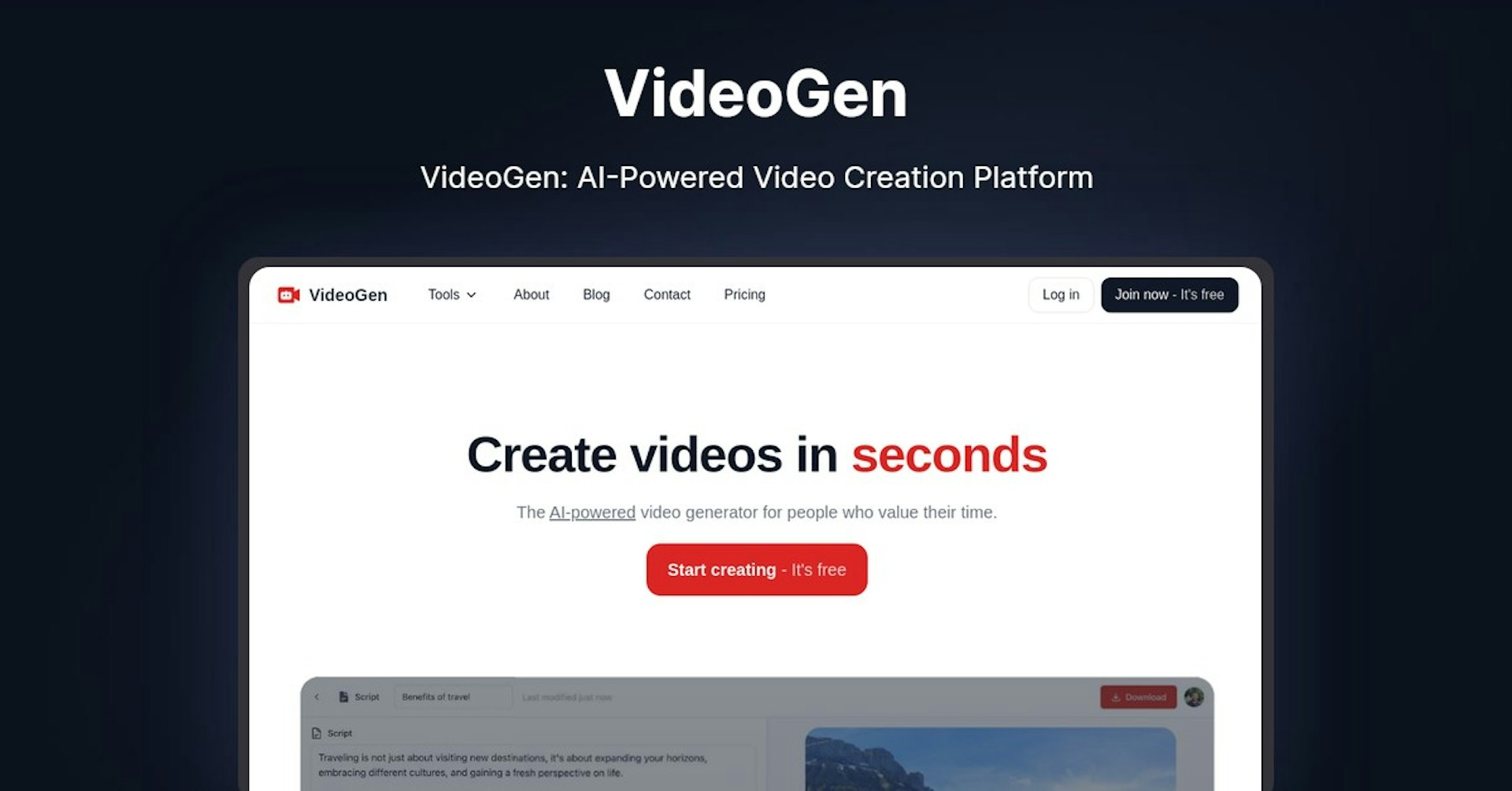 VideoGen
