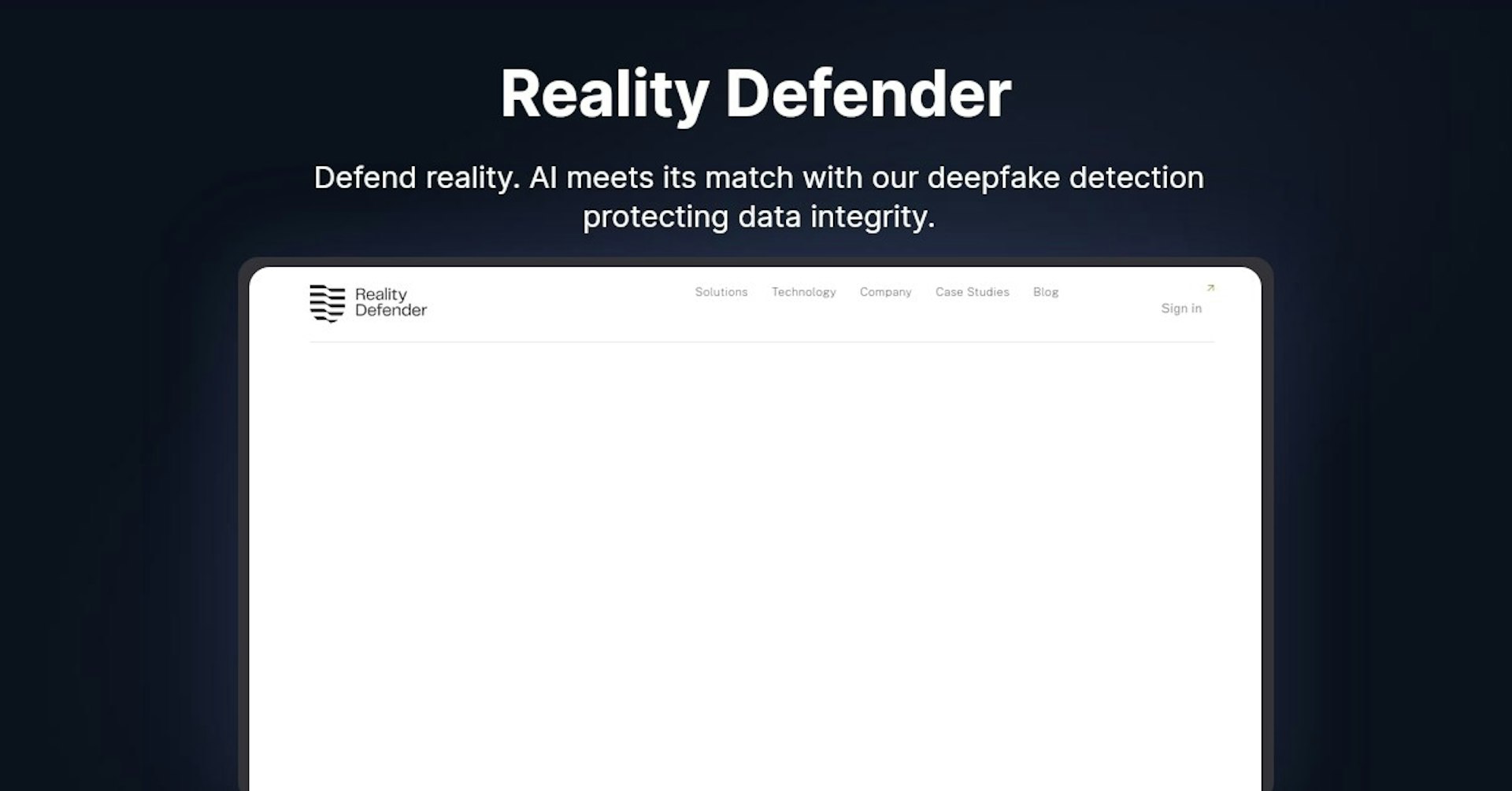 Reality Defender
