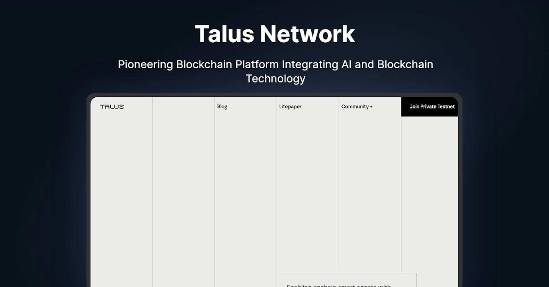 Talus Network