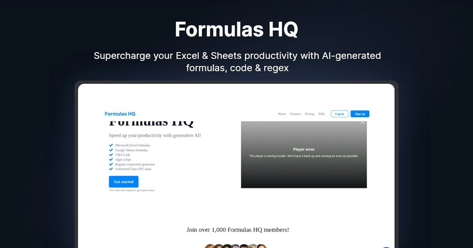 Formulas HQ