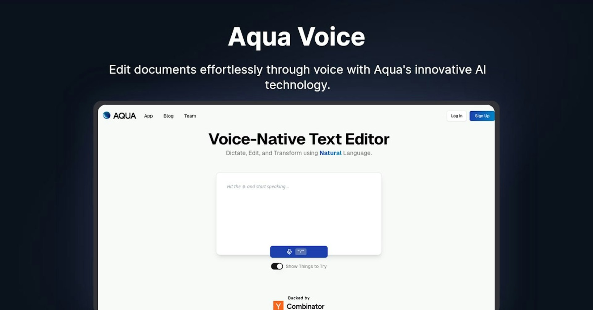 Aqua Voice