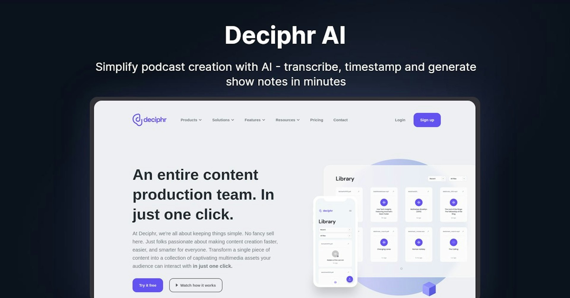 Deciphr AI