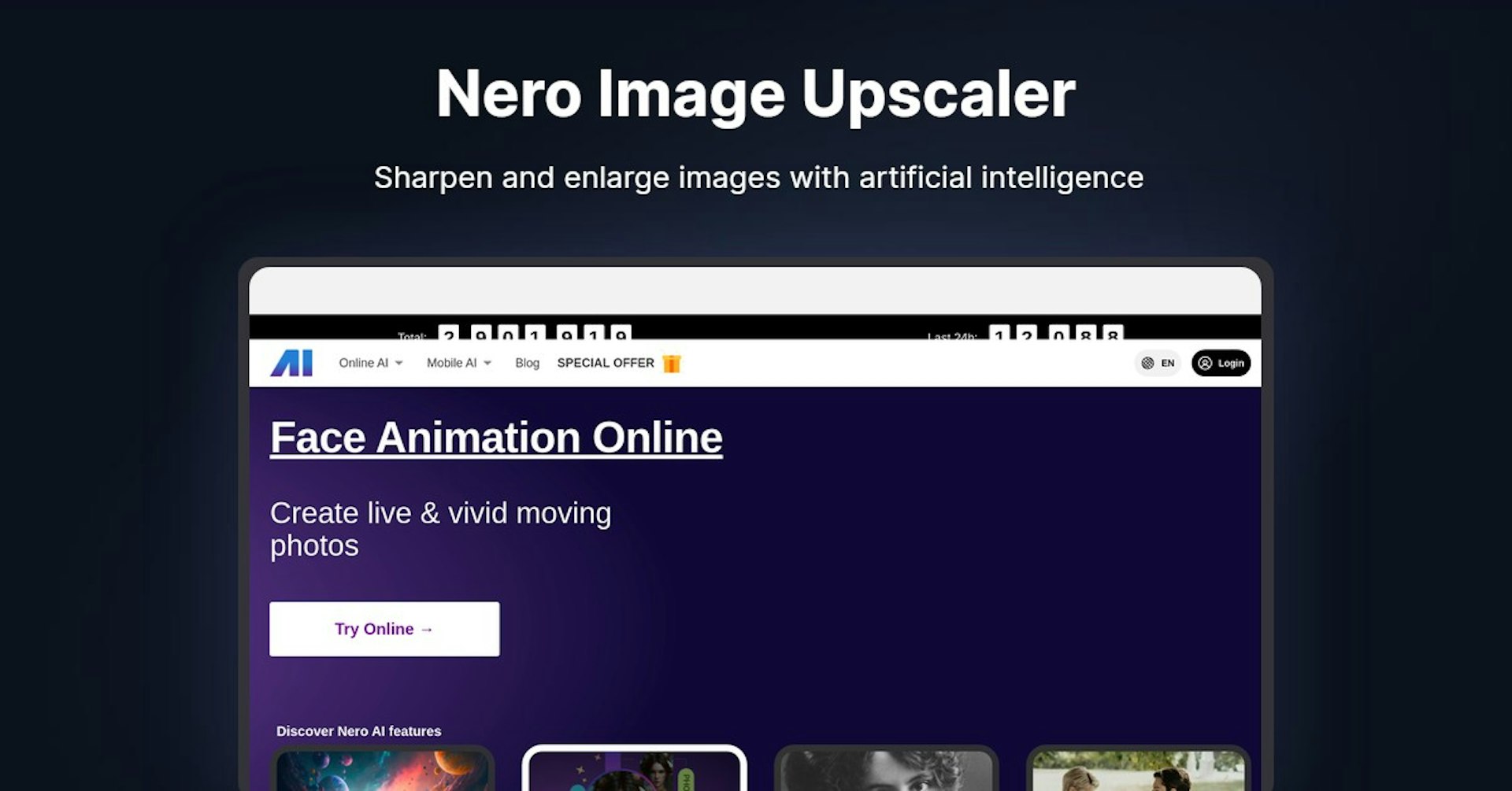 Nero Image Upscaler