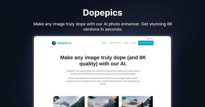 dopepics ai