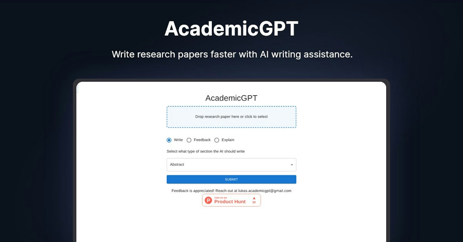 AcademicGPT