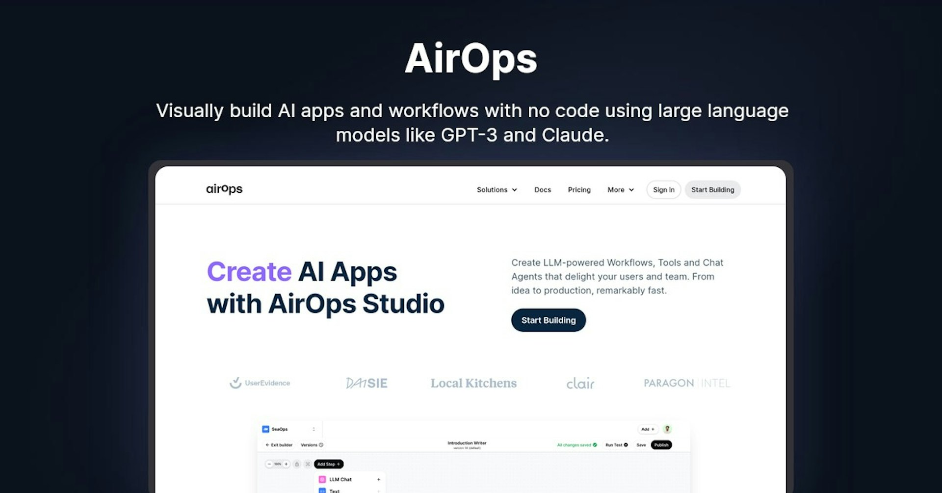 AirOps Studio