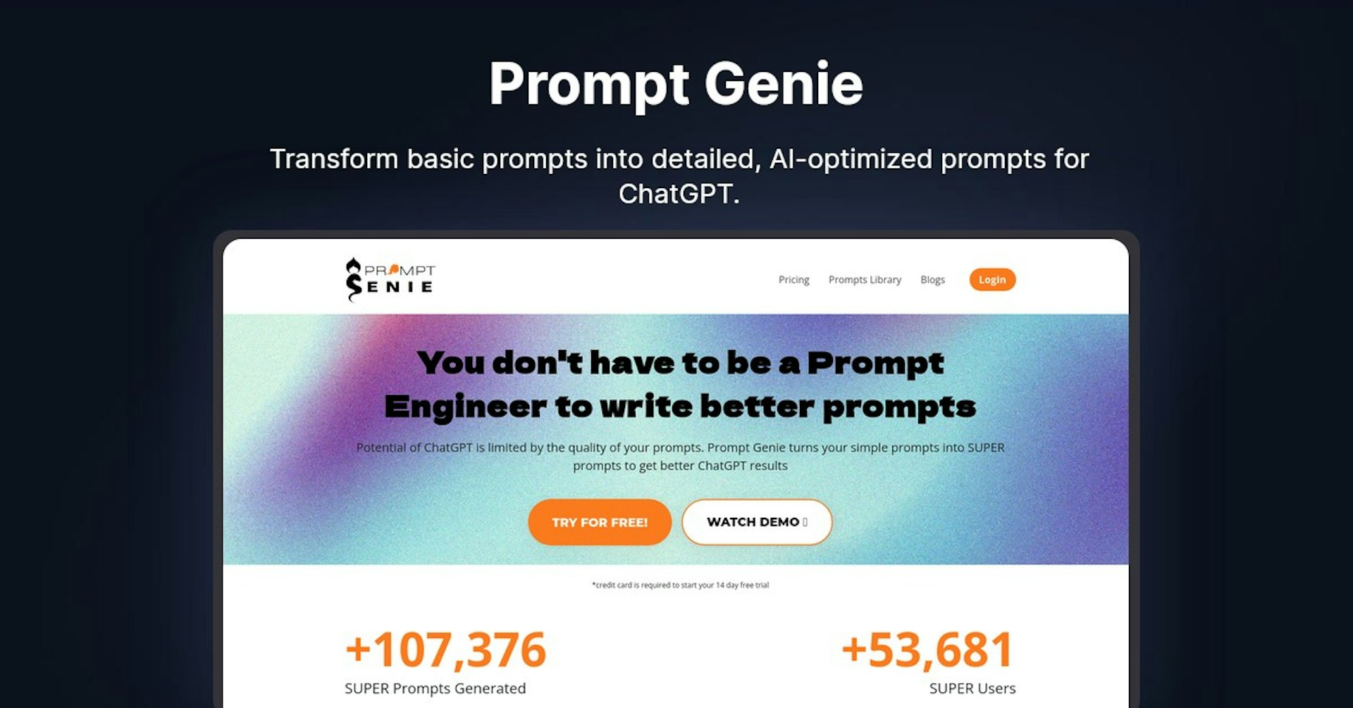 Prompt Genie