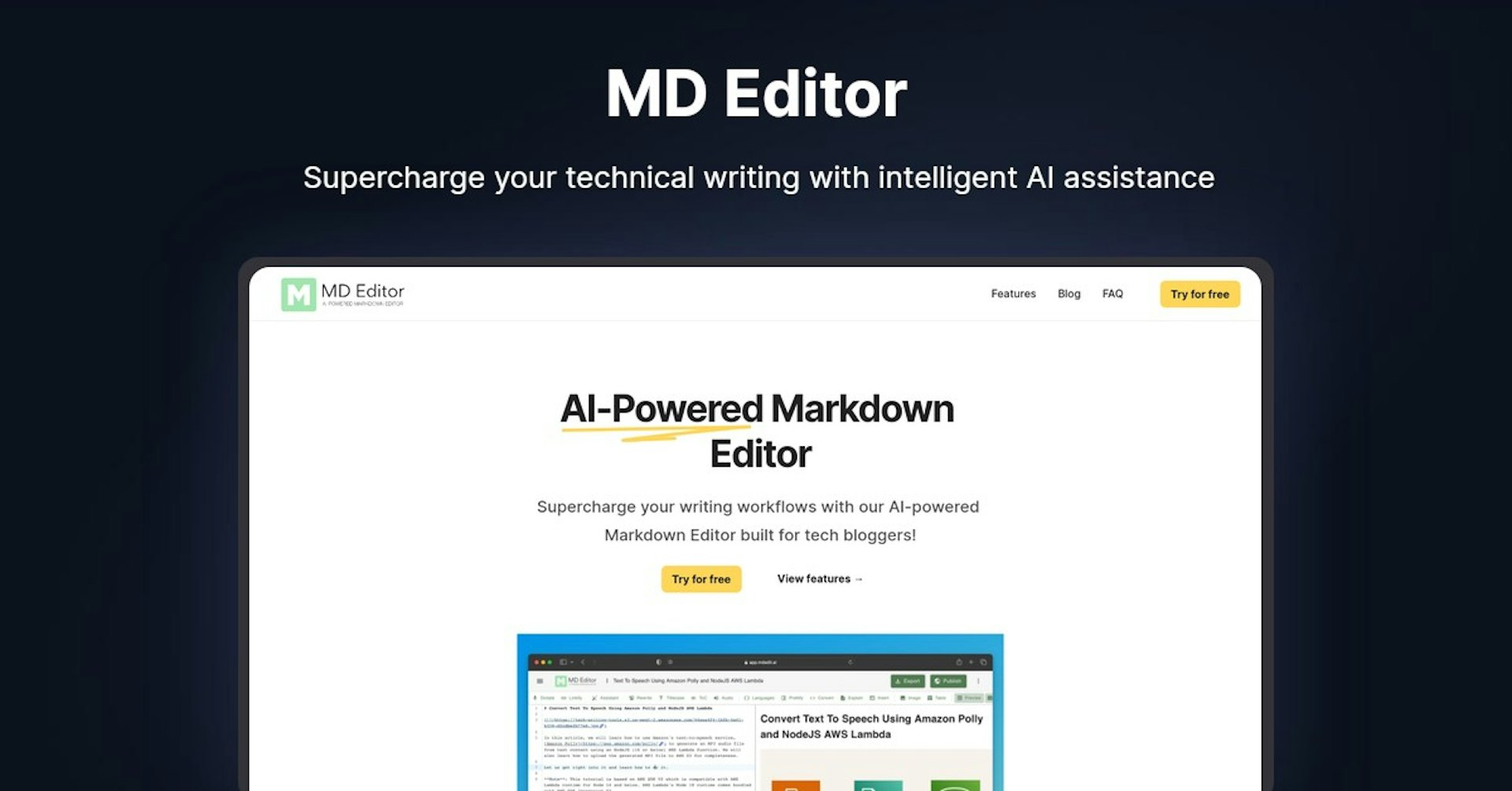 MD Editor