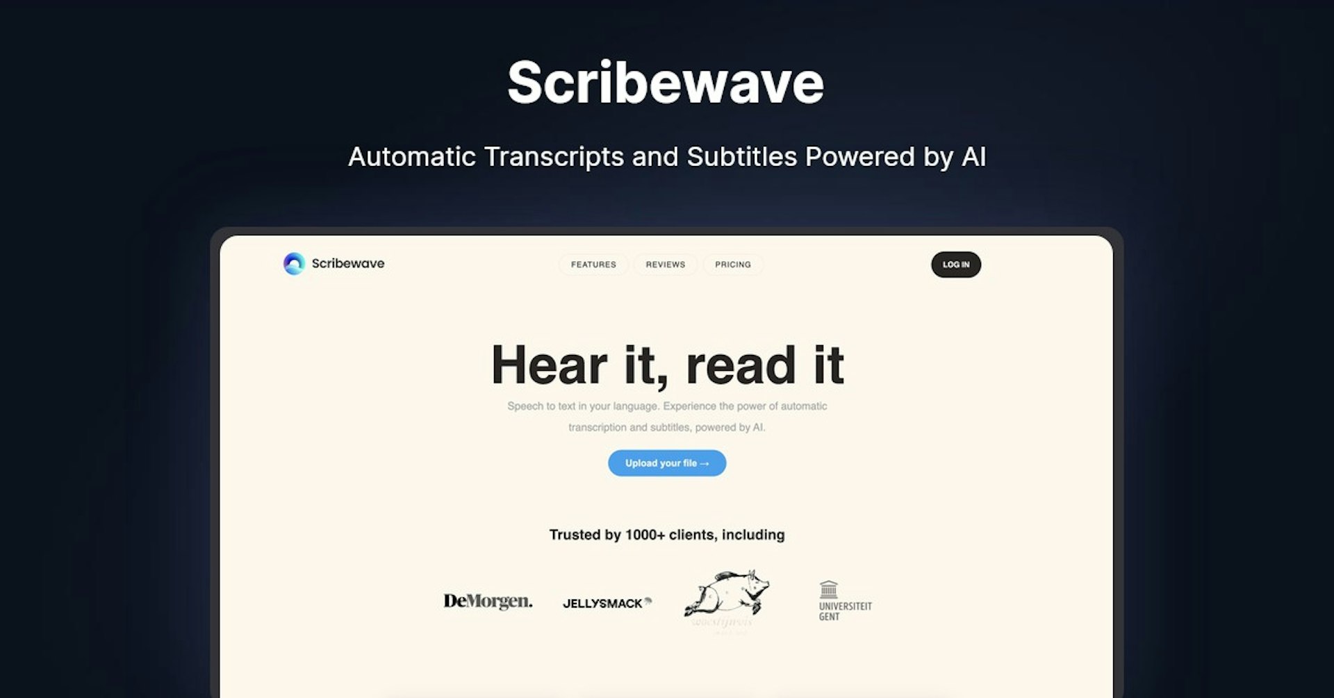 Scribewave