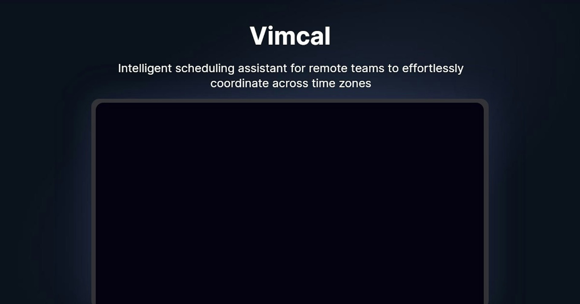Vimcal
