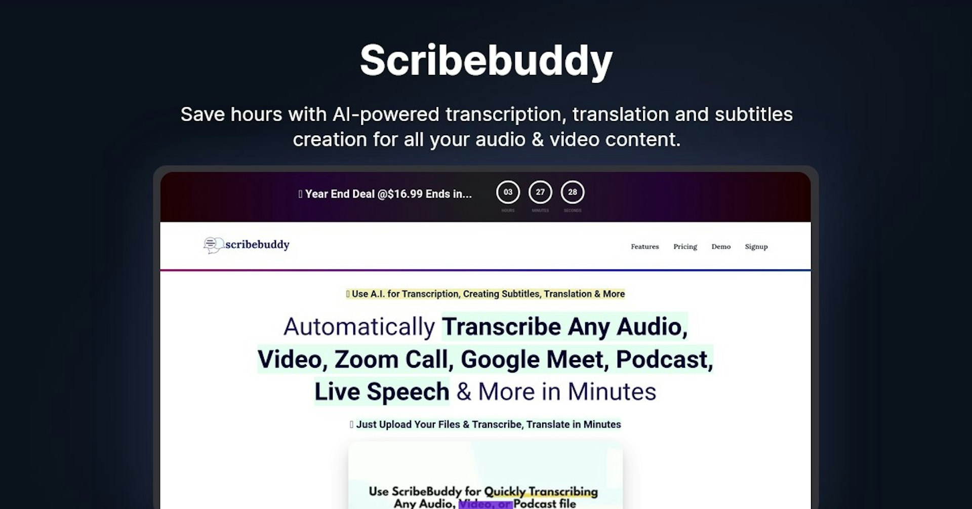 Scribebuddy