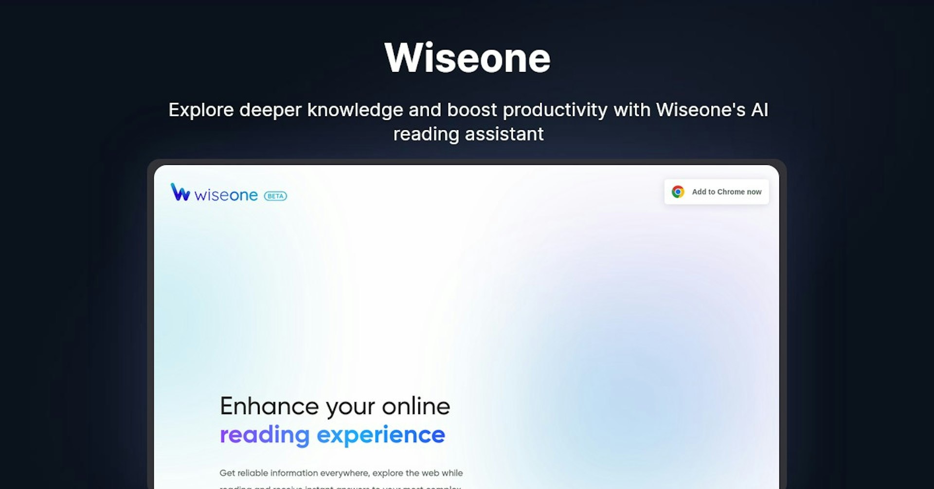 Wiseone