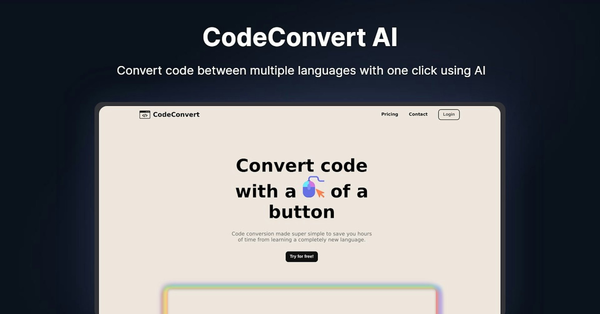 CodeConvert AI