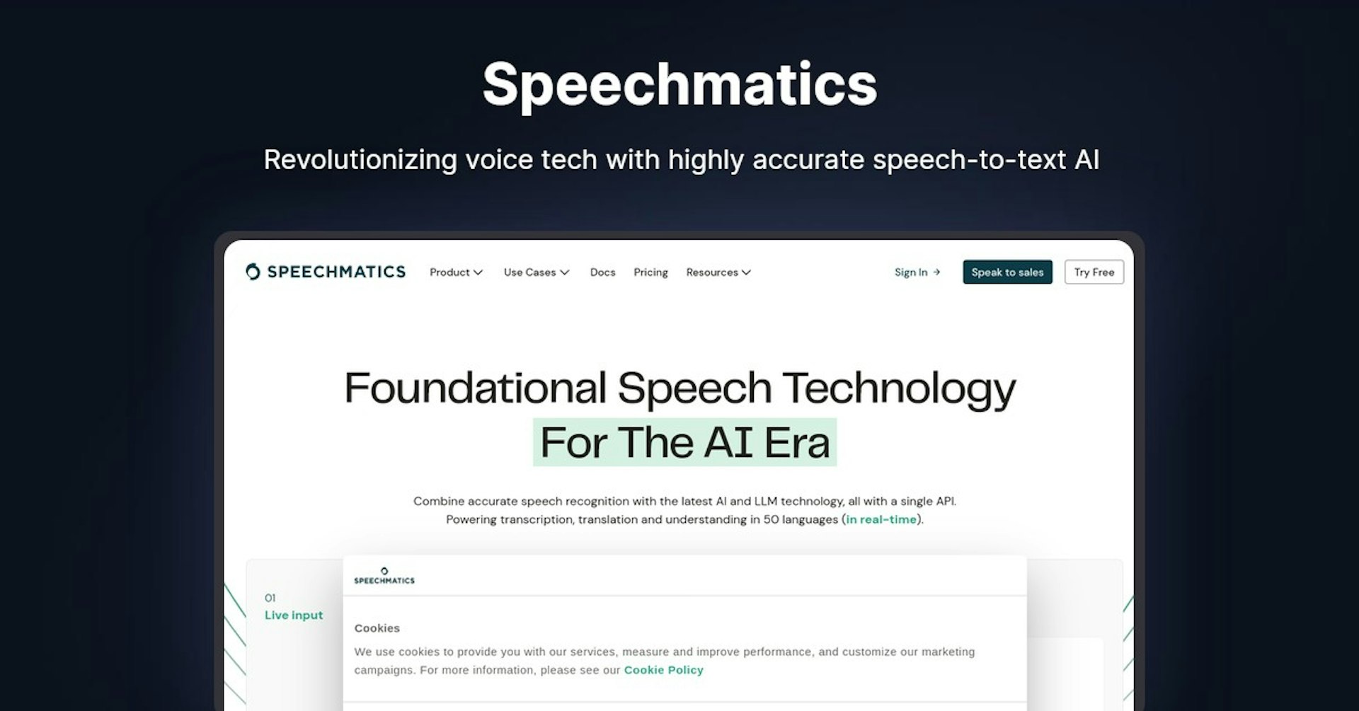 Speechmatics