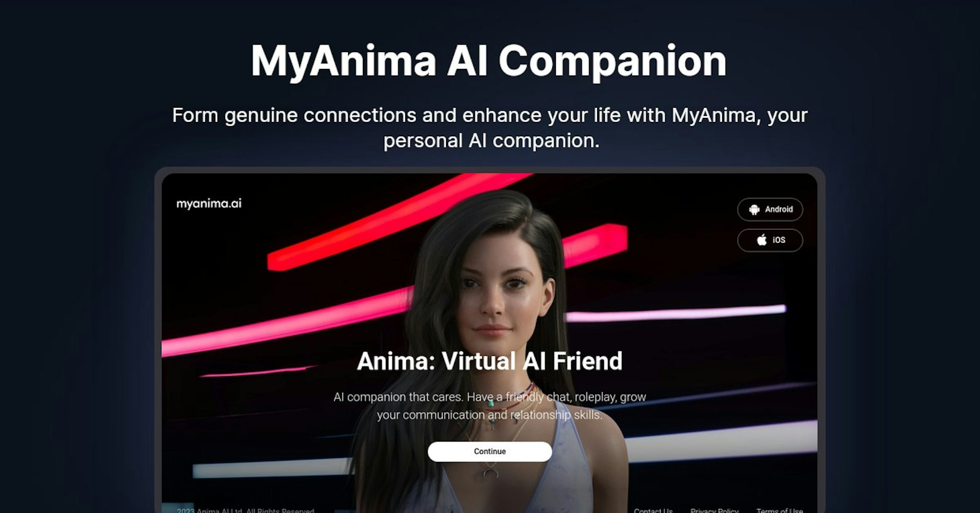 MyAnima AI Companion