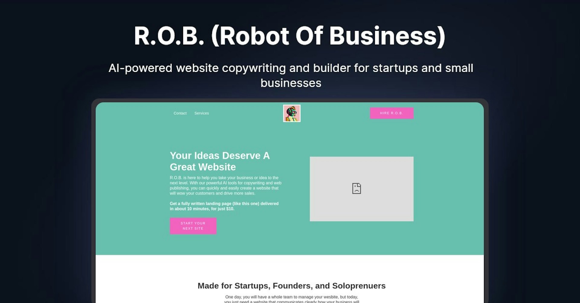 R.O.B. (Robot Of Business)