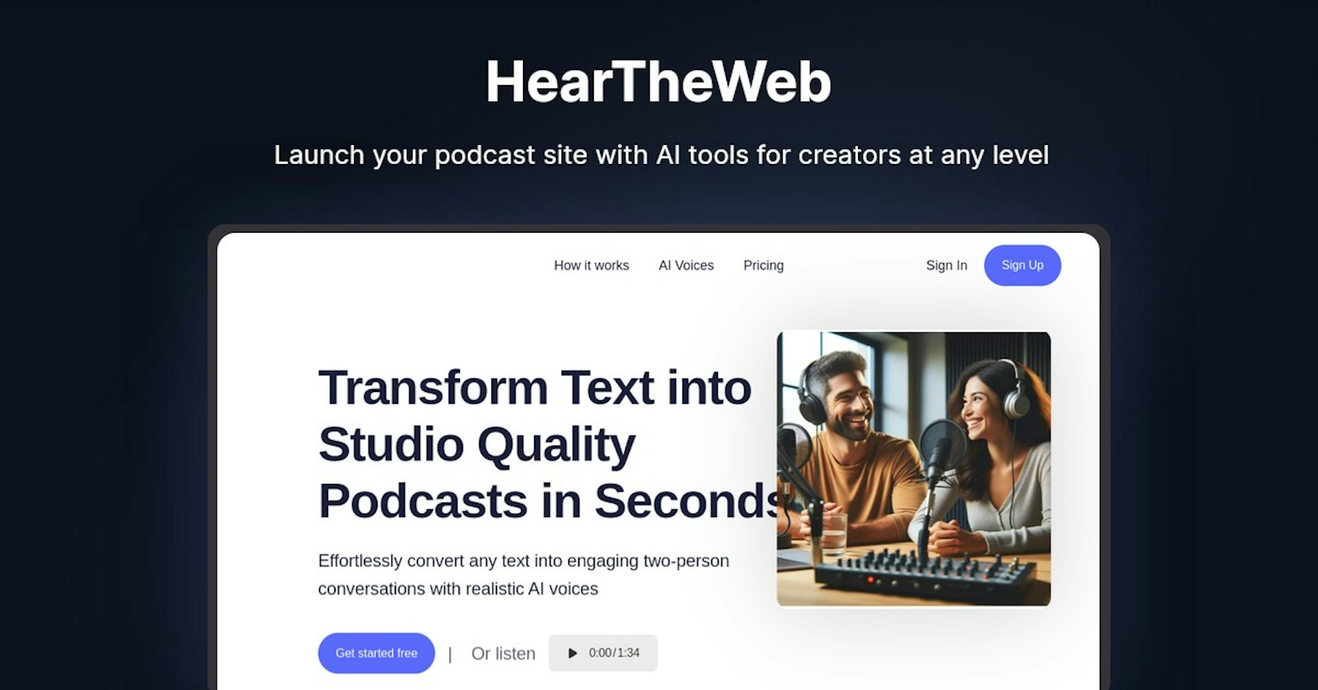 HearTheWeb