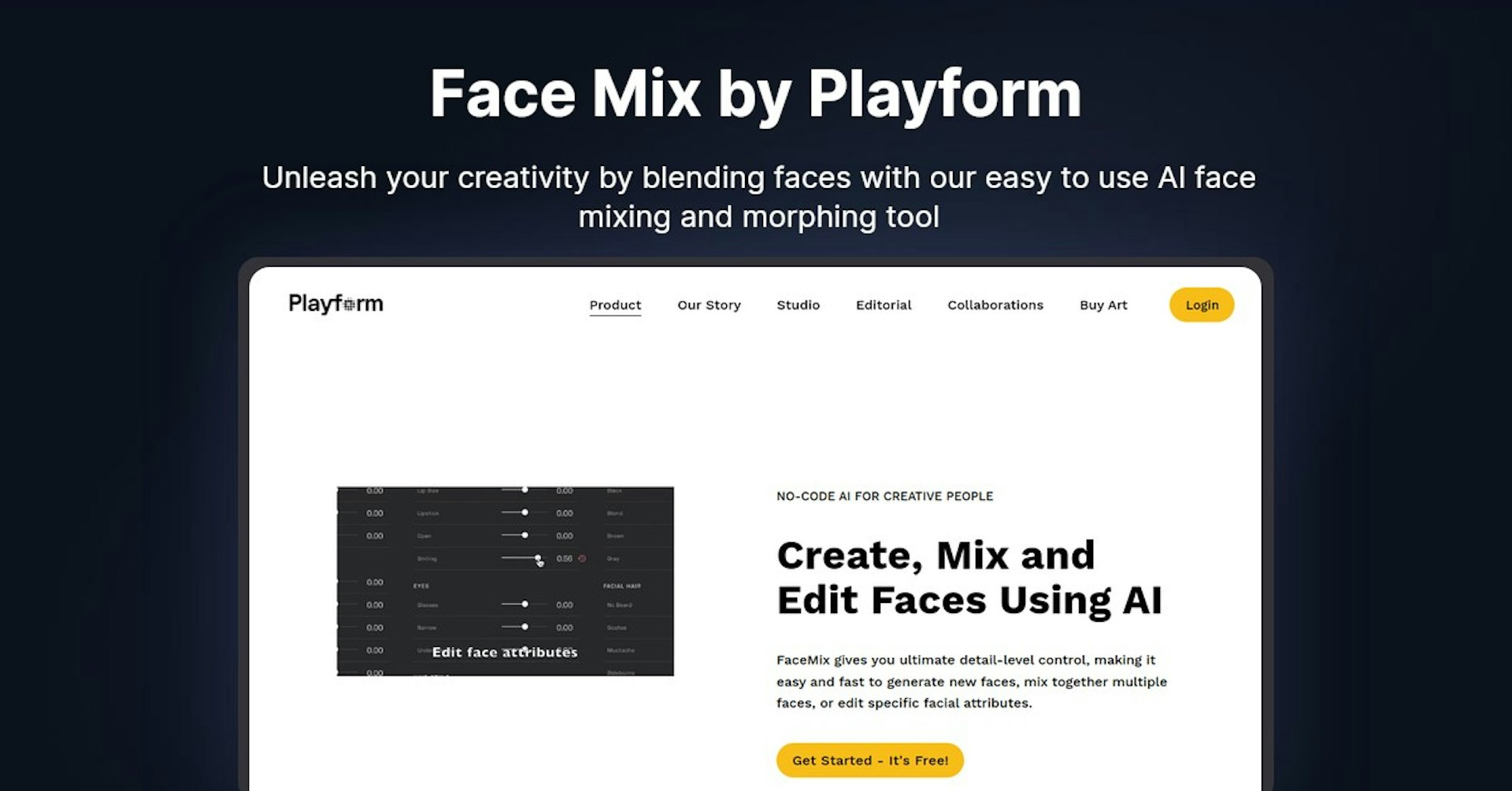 Face Mix by Playform