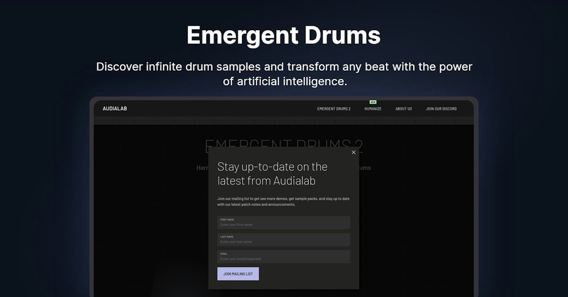 Emergent Drums