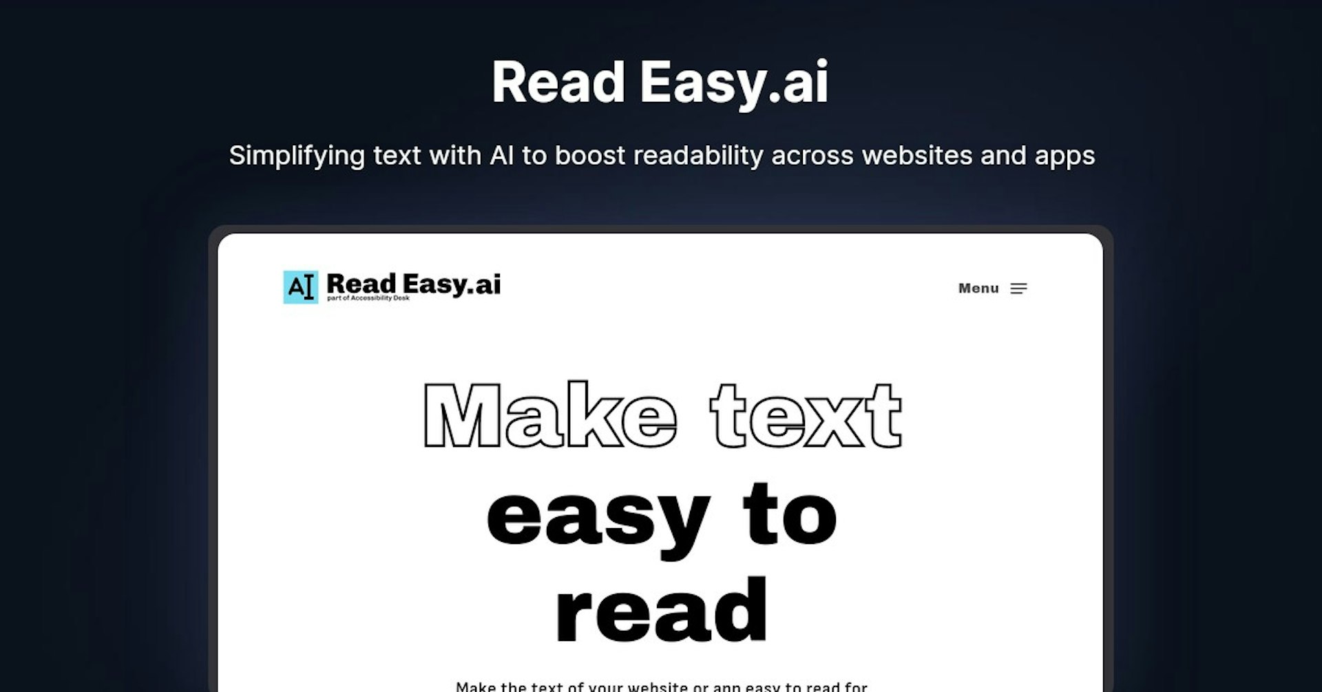 Read Easy.ai
