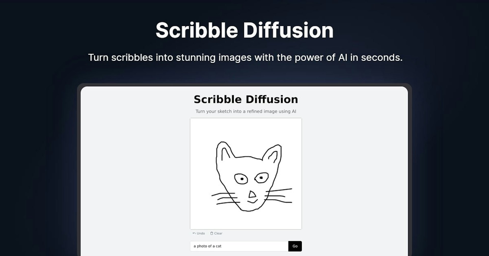 Scribble Diffusion
