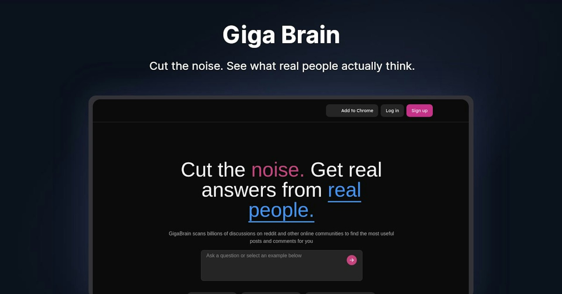 Giga Brain