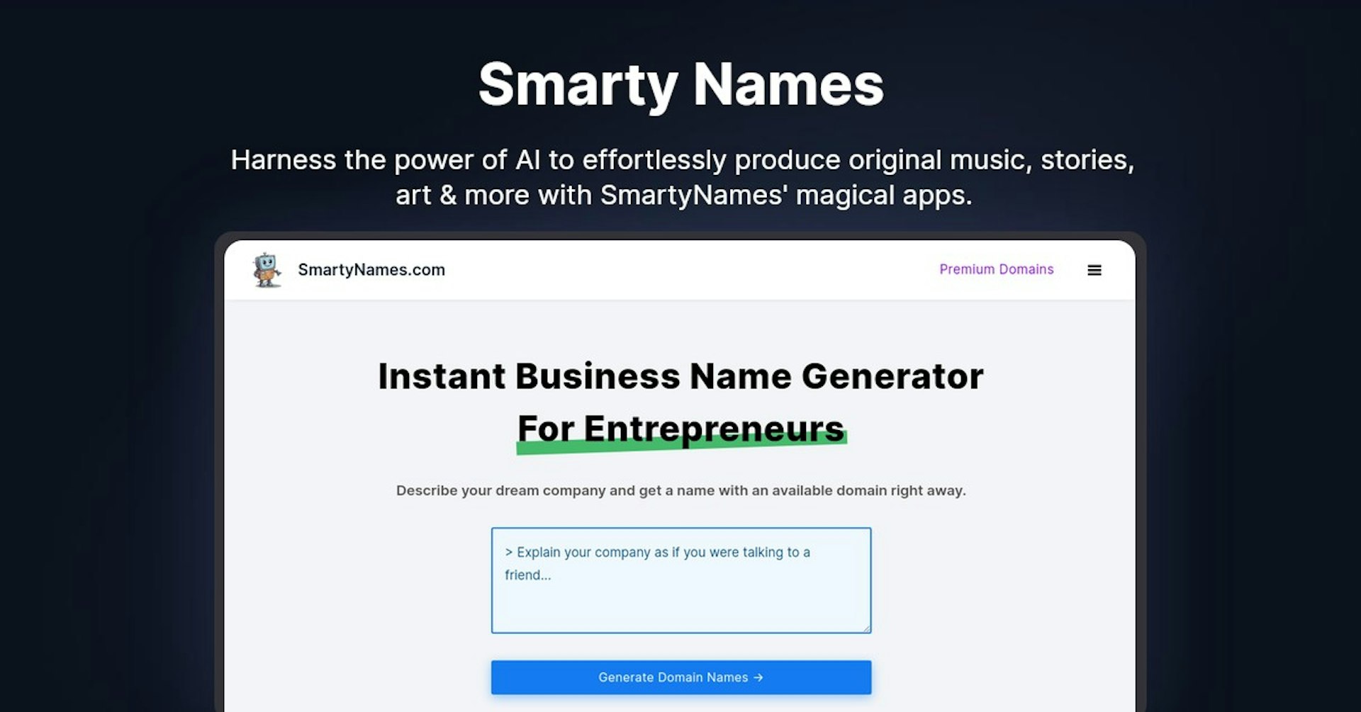 Smarty Names