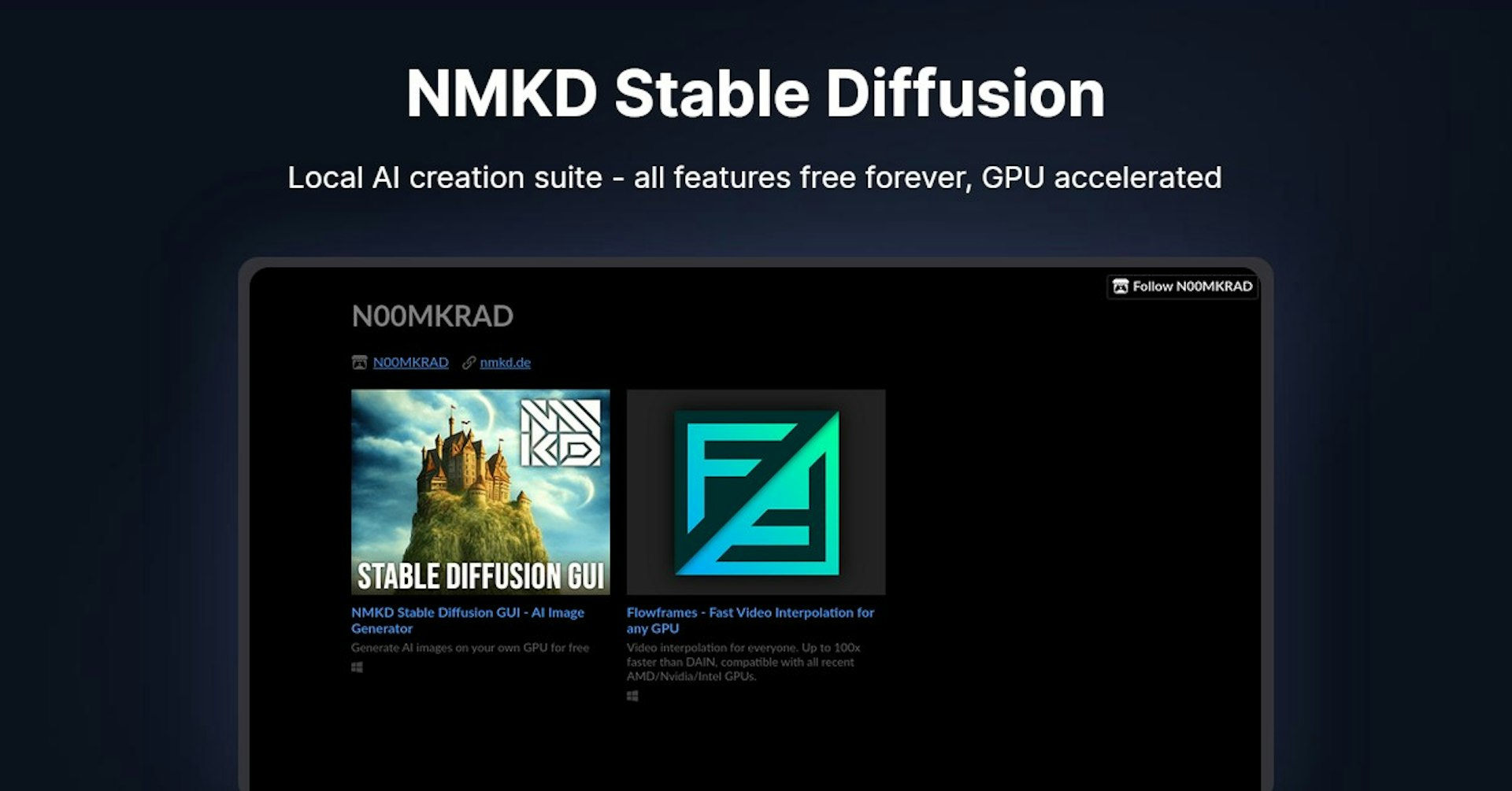 NMKD Stable Diffusion