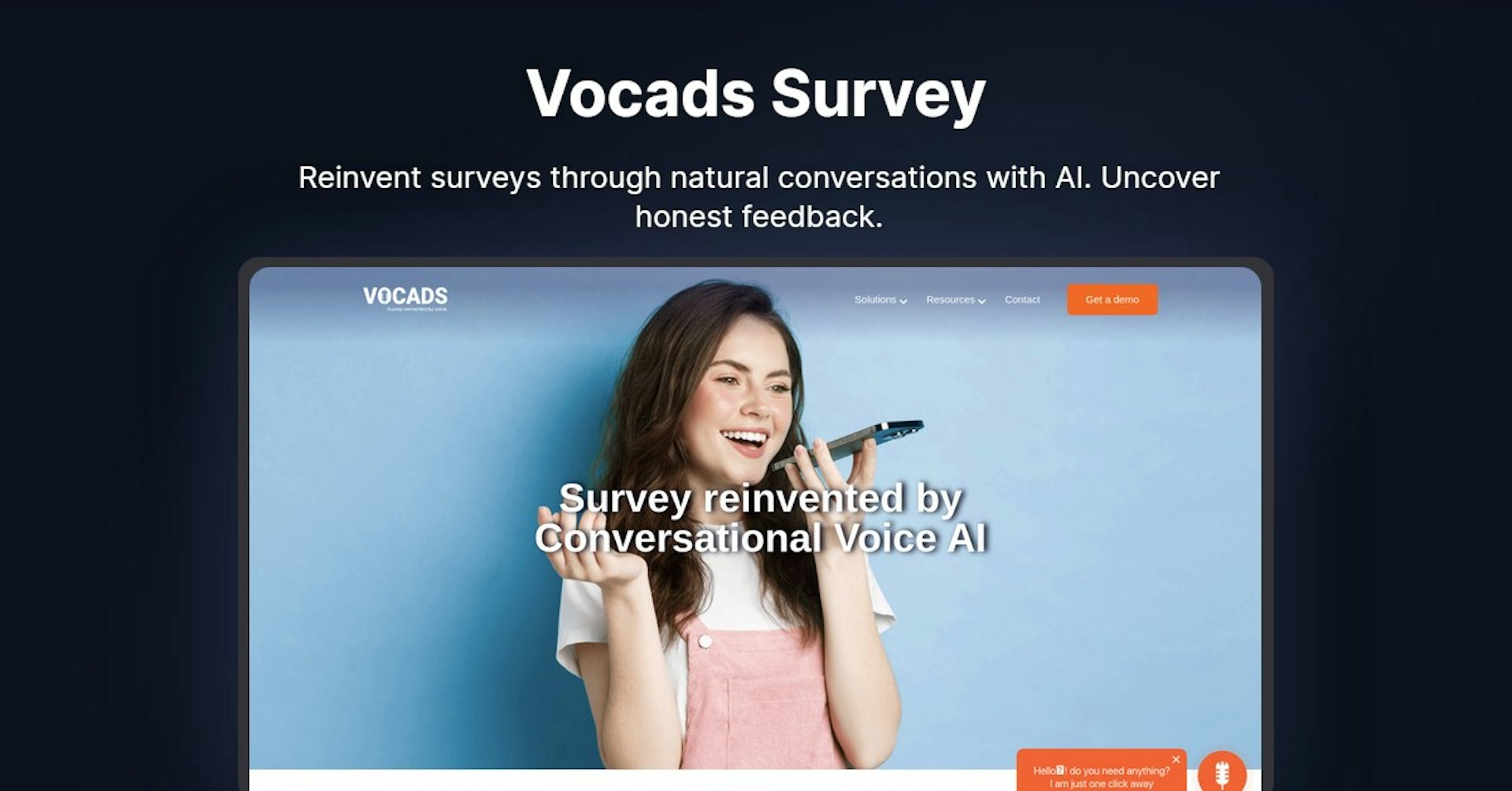 Vocads Survey
