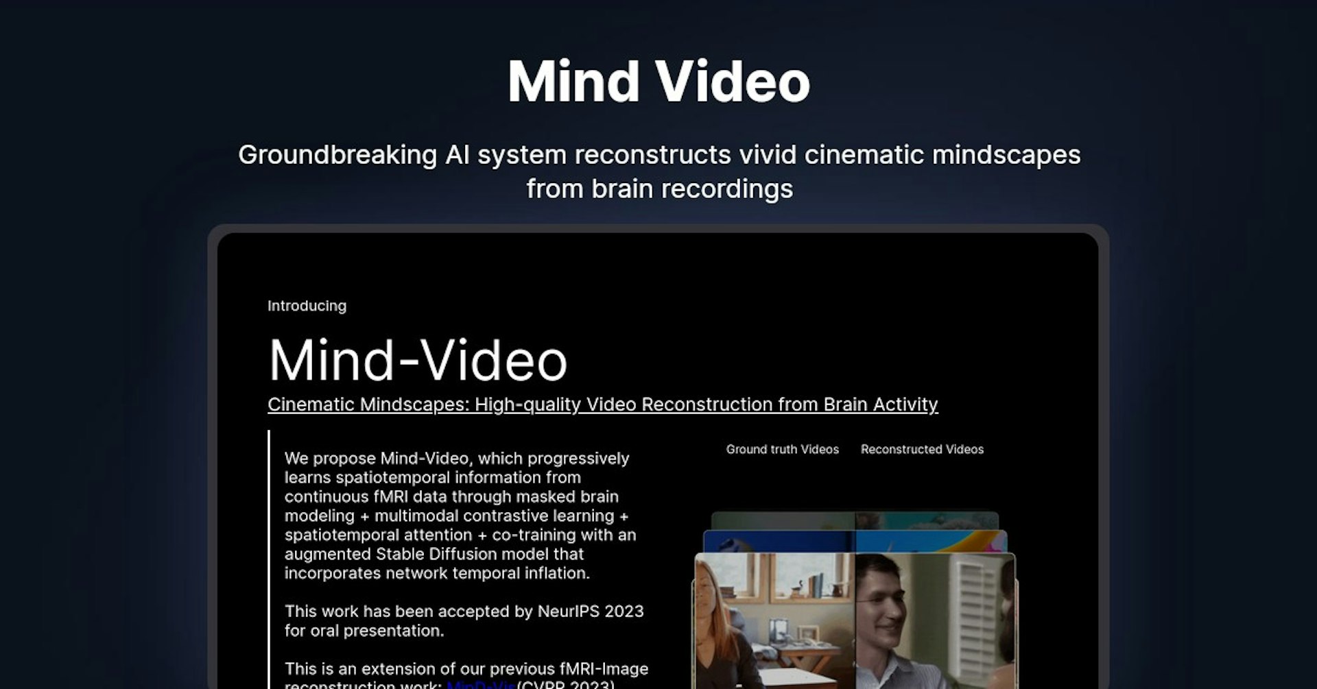 Mind Video