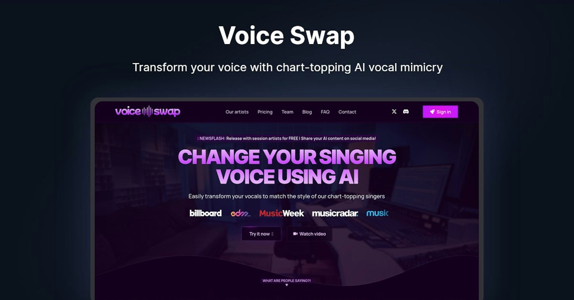 Voice Swap