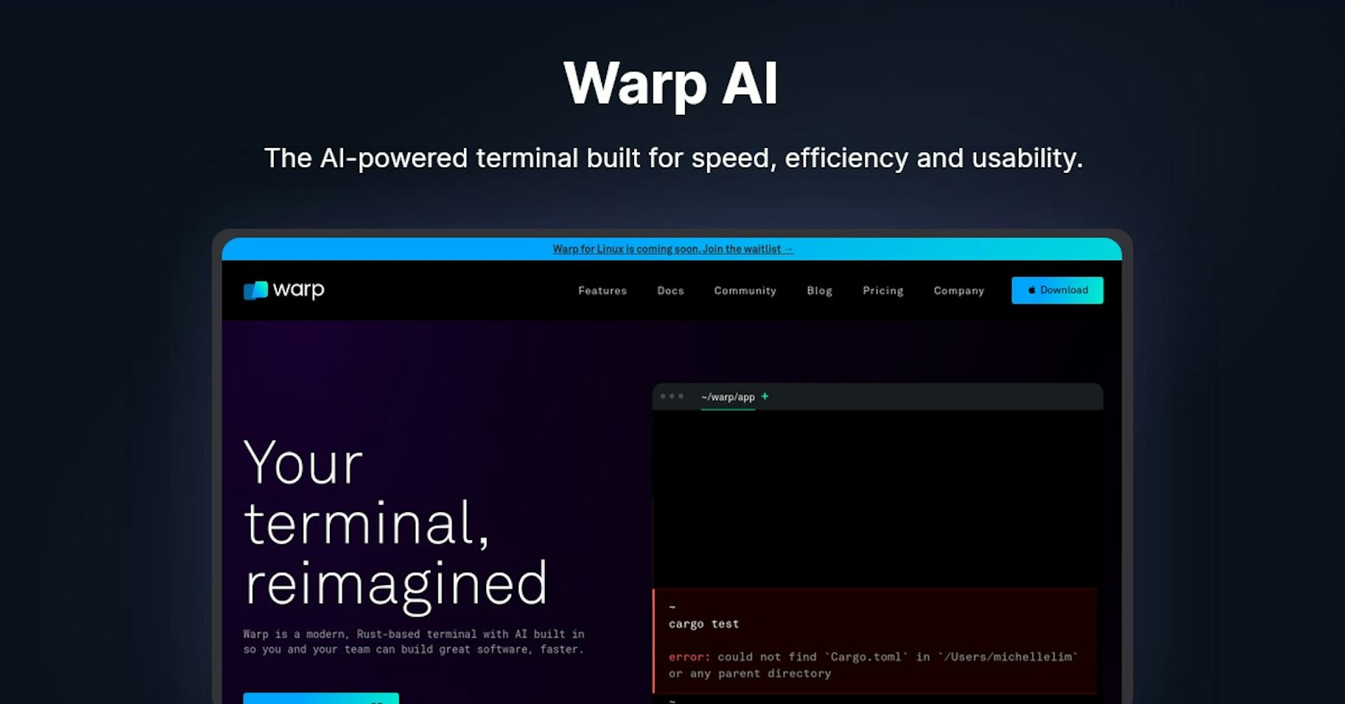 Warp AI
