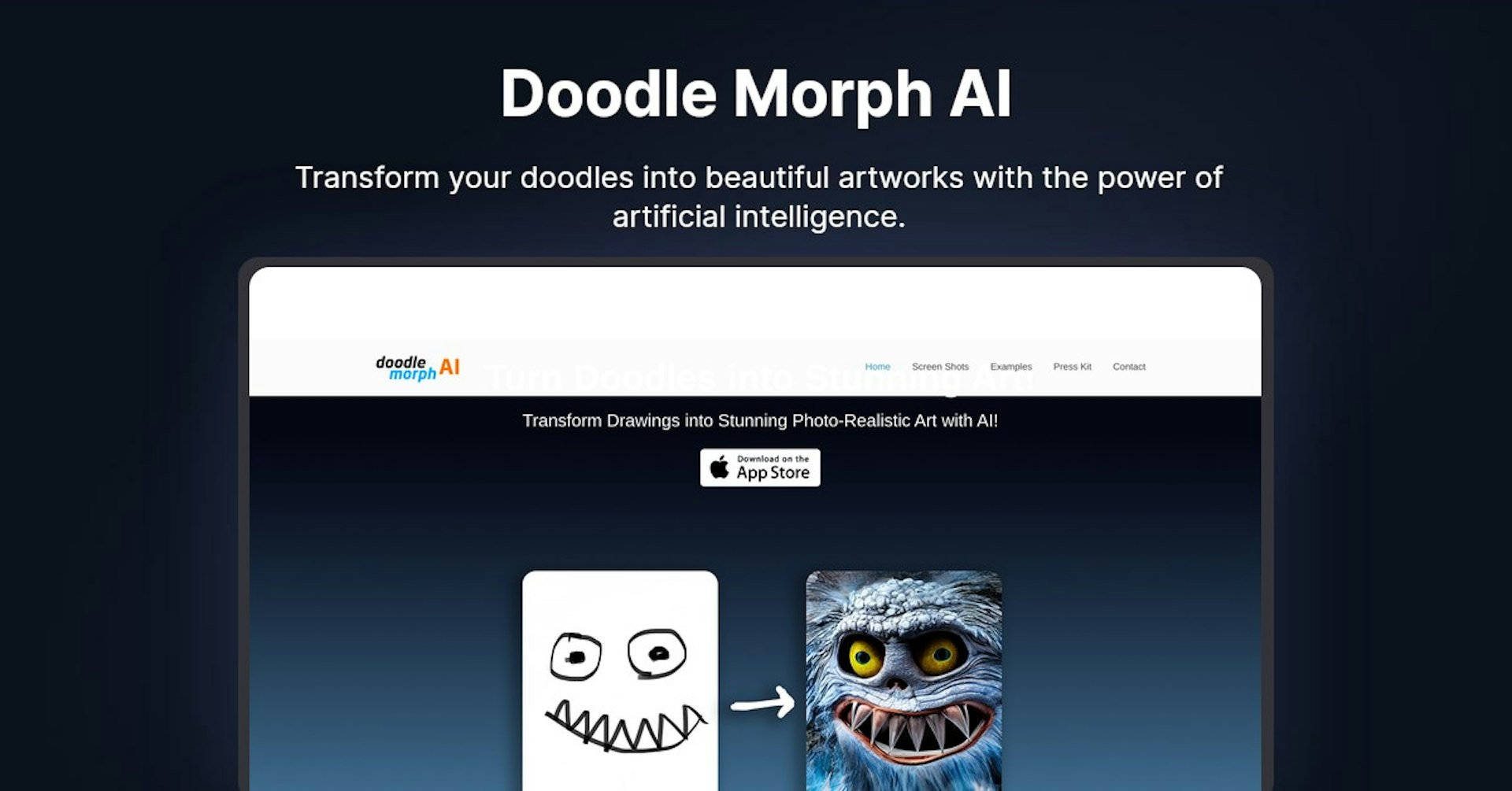 Doodle Morph AI