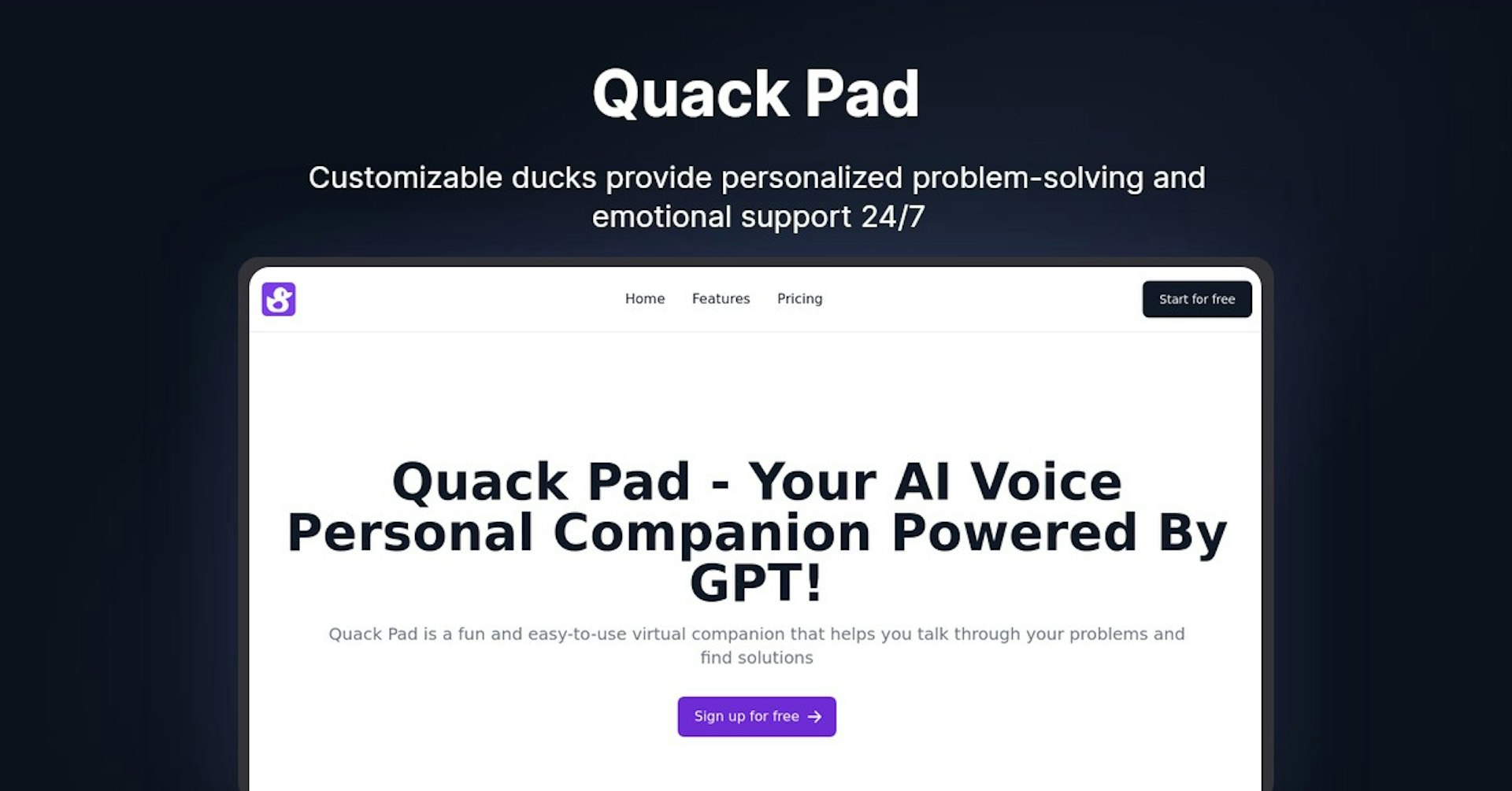 Quack Pad