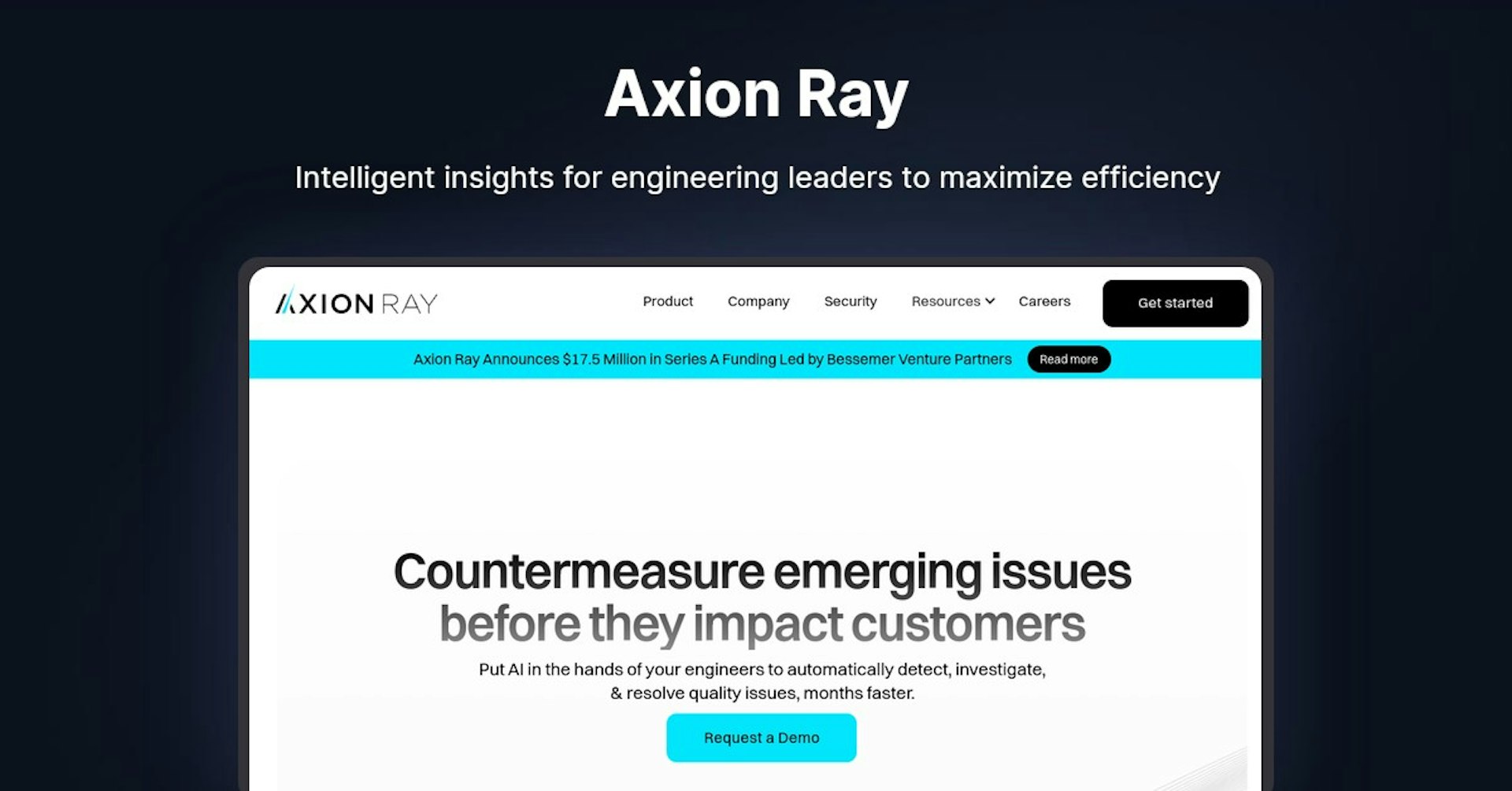 Axion Ray