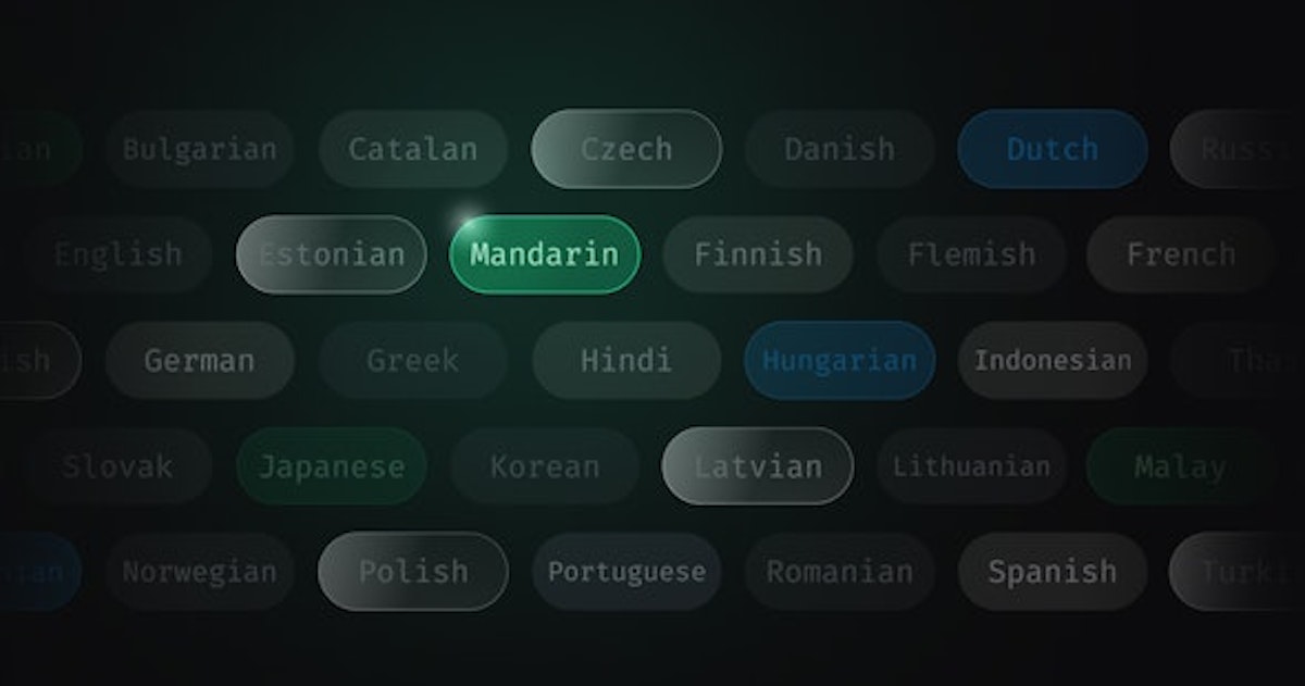 Nova-2 Speech-to-Text Now Supports 36 Languages (and Counting)