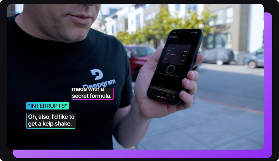 Drive-thru order-taking demo