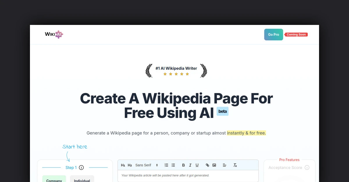 Wikipedia Article AI